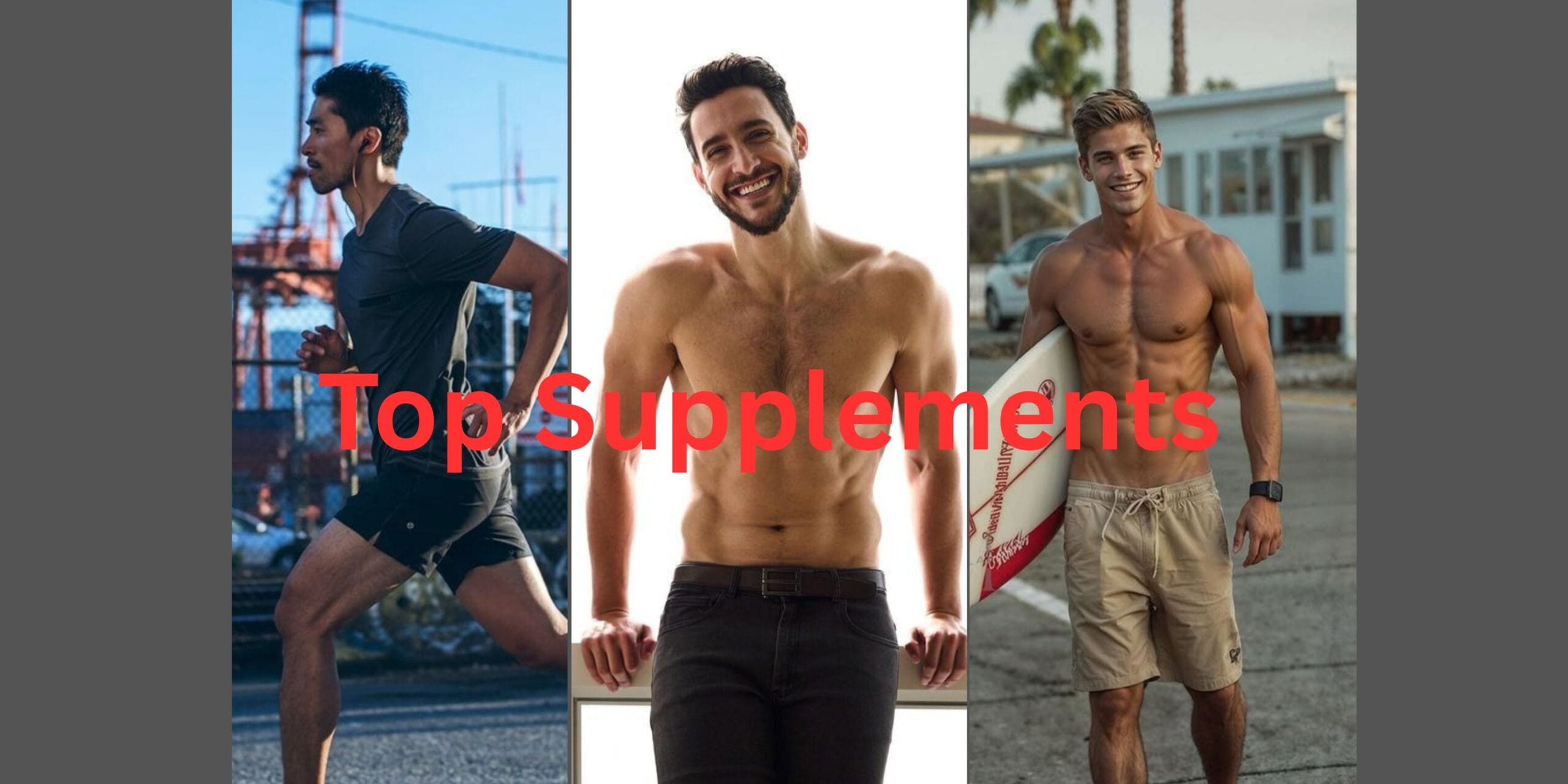 Top supplements every man should take